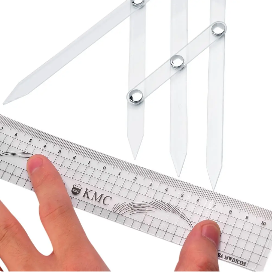 Regla de Microblading para cejas