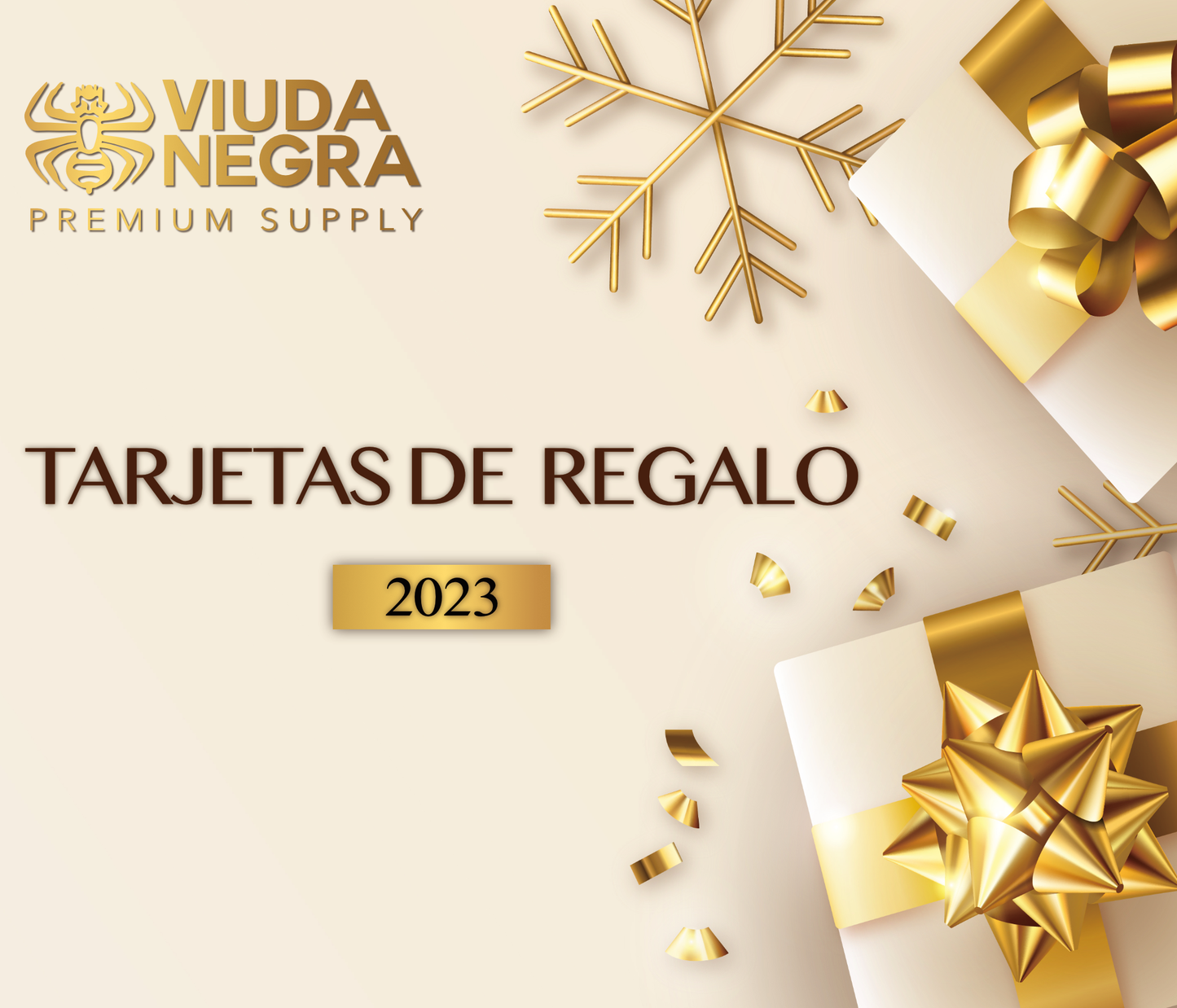 Viuda Negra Supply Tarjetas de regalo