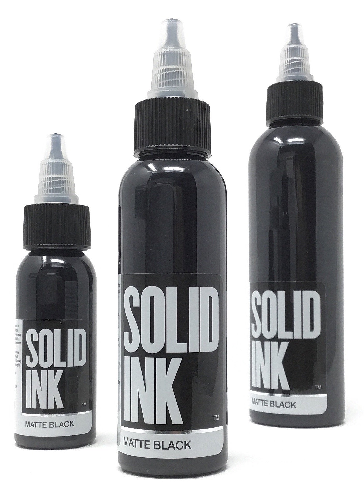 Matte Black Solid Ink
