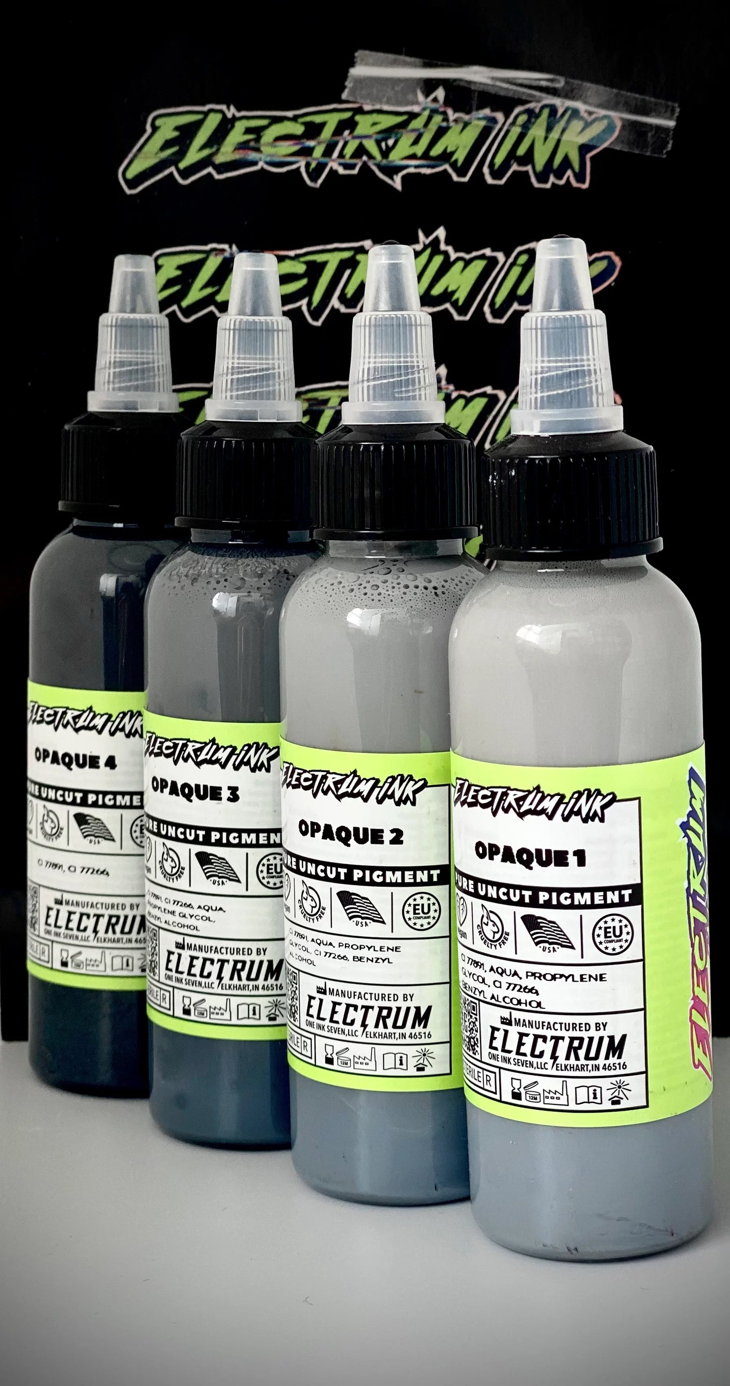 4 Color Opaque Set Electrum Ink