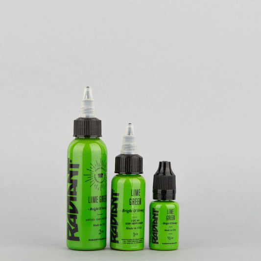 Lime Green Radiant Colors