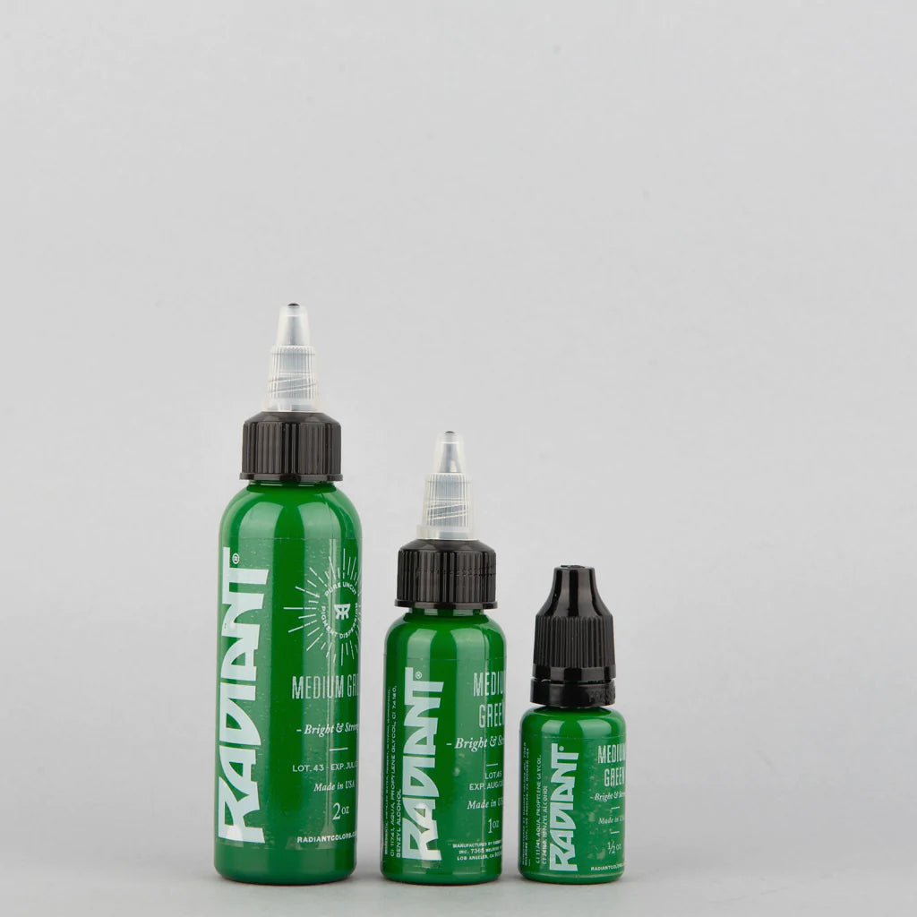 Medium Green Radiant Colors