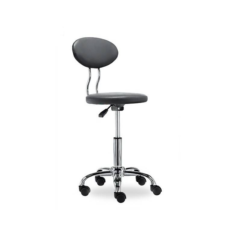 Silla Auxiliar con espaldar Ergonómica para Tatuadores - Mobiliario Estudio