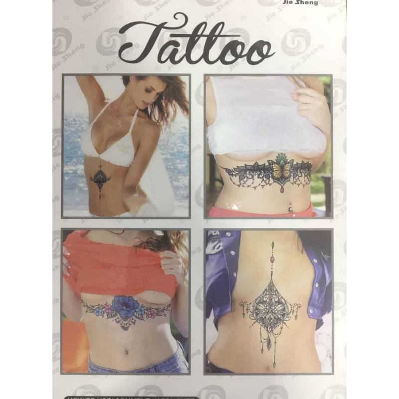 Tatuajes Temporales Pecho