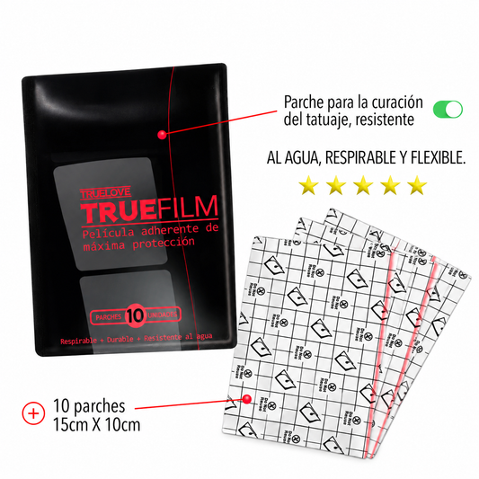 Parches de curación - True Film  X 10 unidades