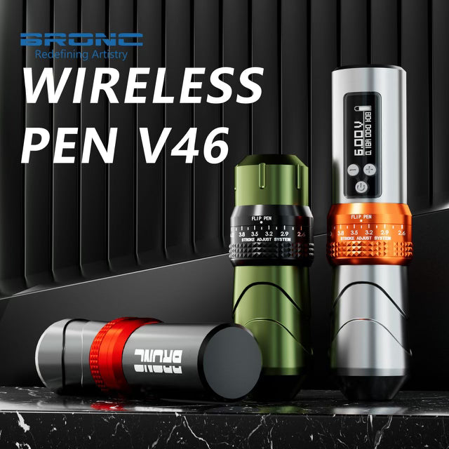 Bronc X1 Wireless Tattoo Pen