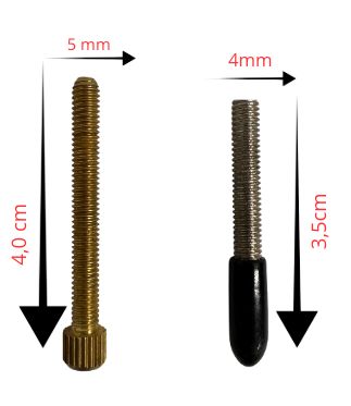 Tornillos contacto para guillotina