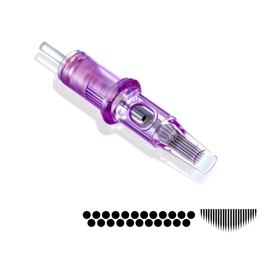 Aguja De Cartucho Curved Magnum