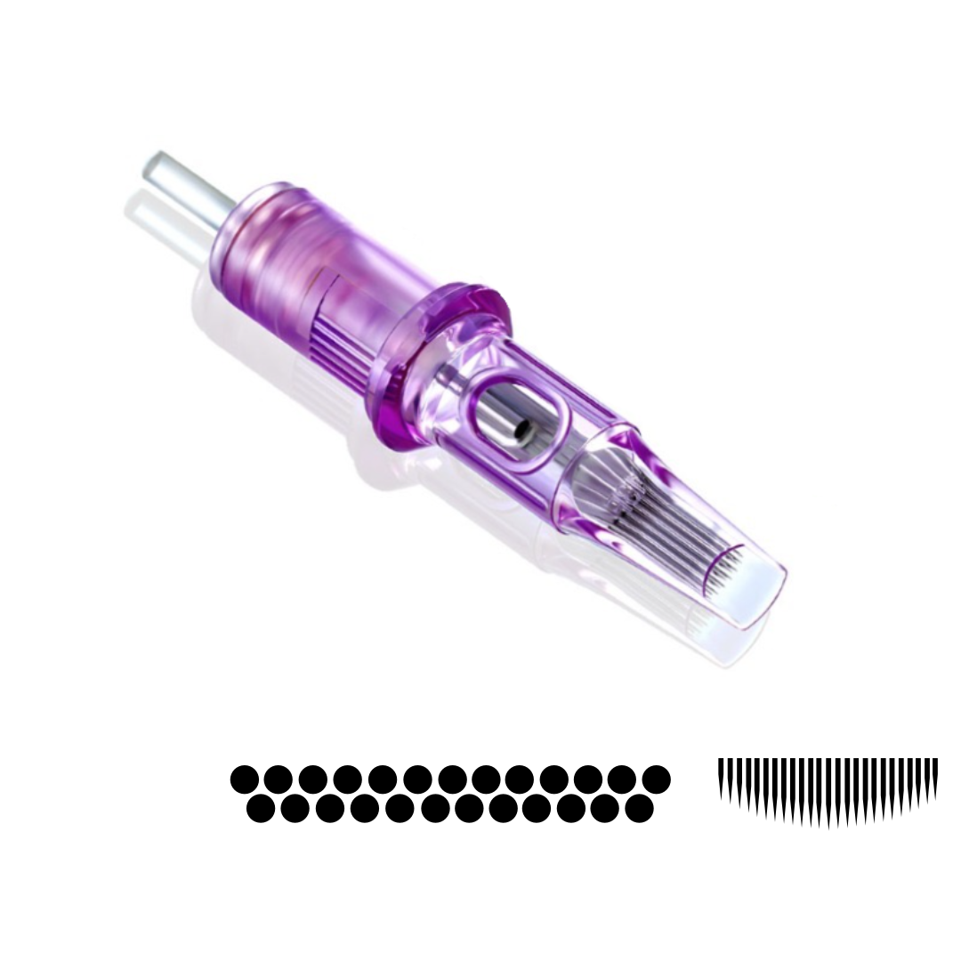 Aguja De Cartucho Curved Magnum