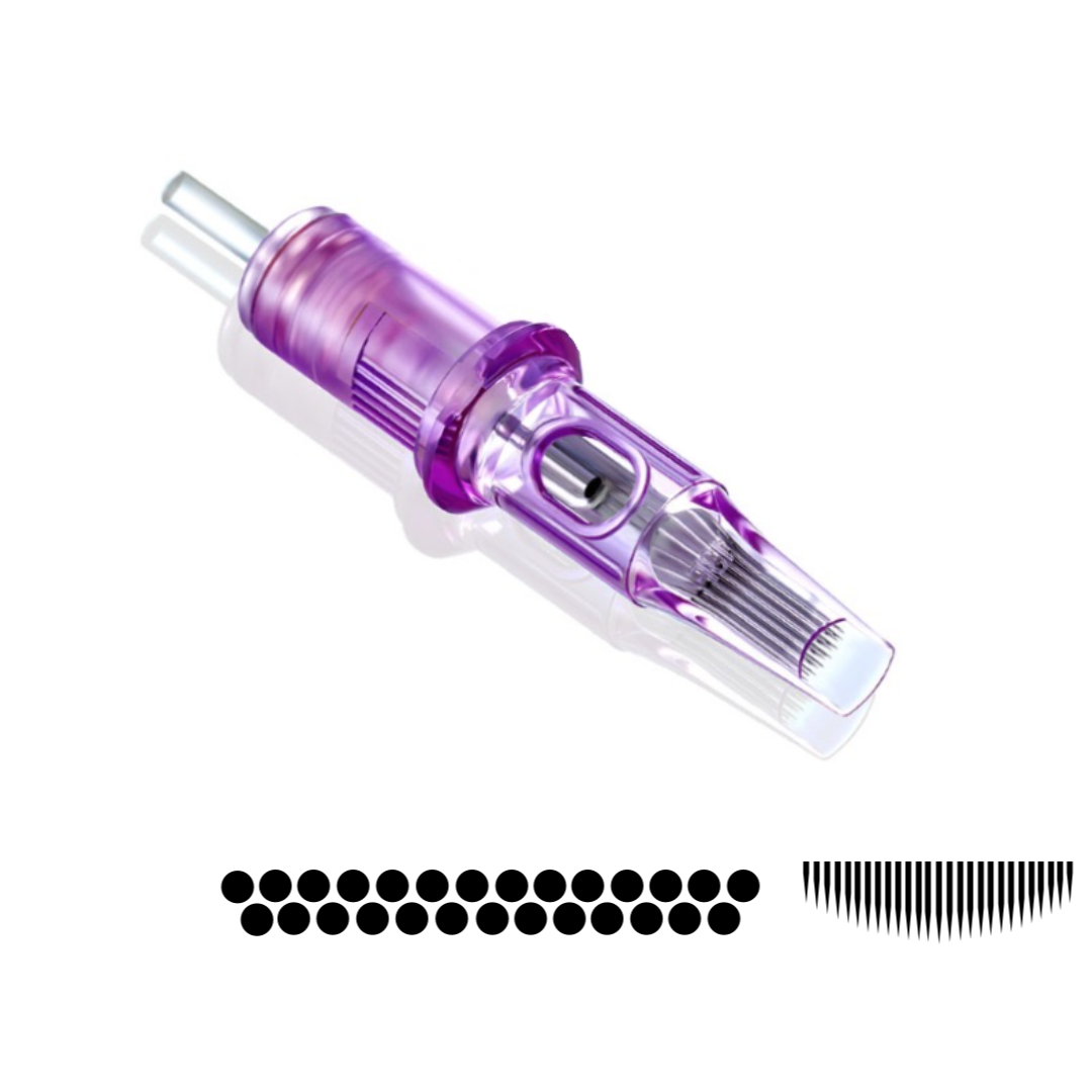 Aguja De Cartucho Curved Magnum