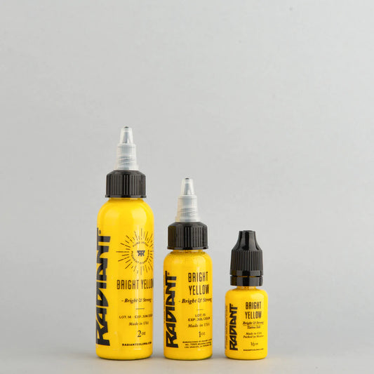 Bright Yellow Radiant Colors