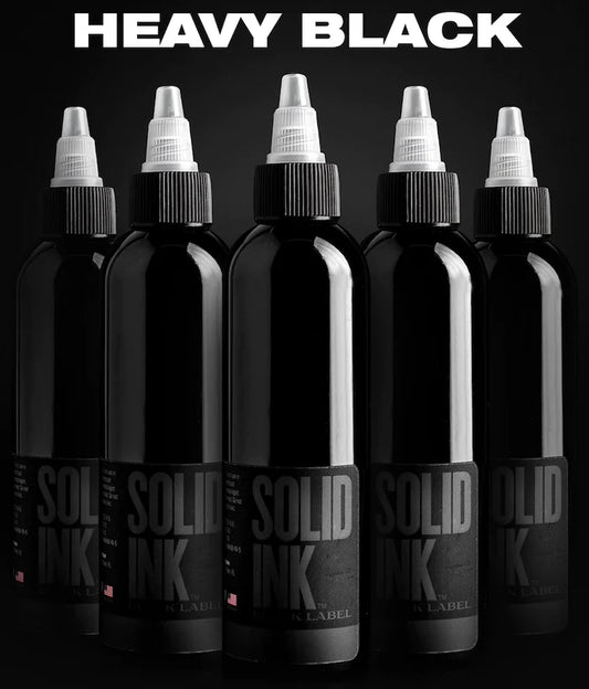 Heavy Black Solid Ink