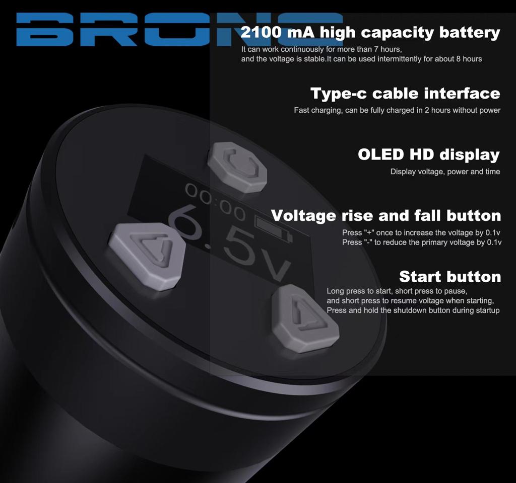 Bronc V12 Pen Ajustable