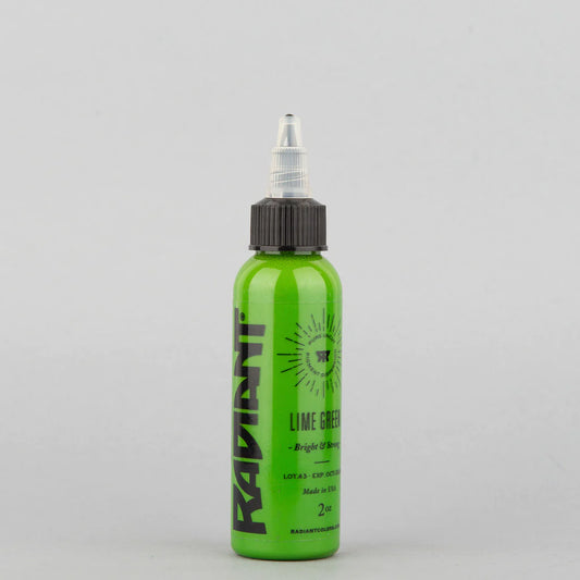 Lime Green Radiant Colors