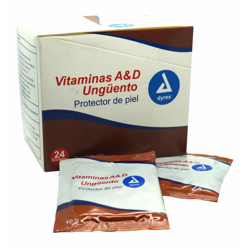 Vitamina A y D sobre